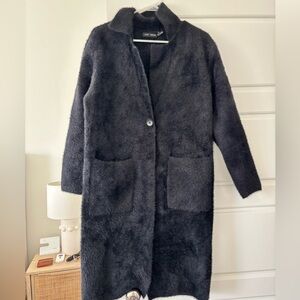 Anthropologie | Furry Trench Coat